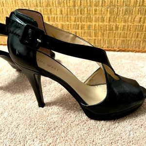 Nine West, size 8, black